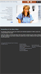 Mobile Screenshot of center4nursing.com