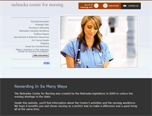 Tablet Screenshot of center4nursing.com